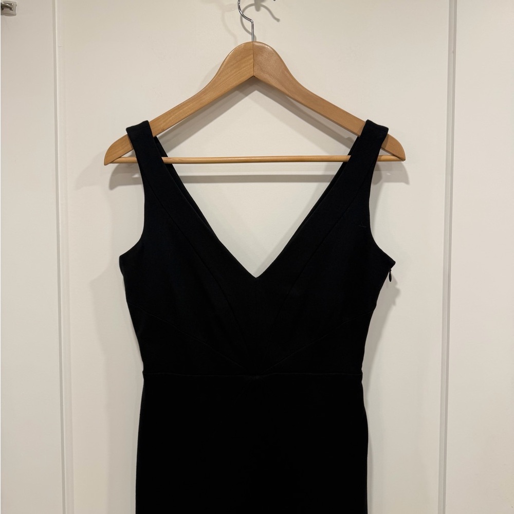 Banana Republic Black V-Neck Cocktail Dress - Picture 2 of 14